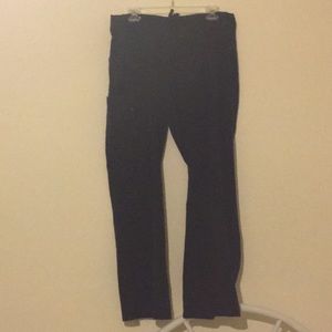 Jockey black drawstring scrubs. Size L.